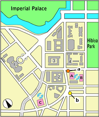 Kasumigaseki District Map