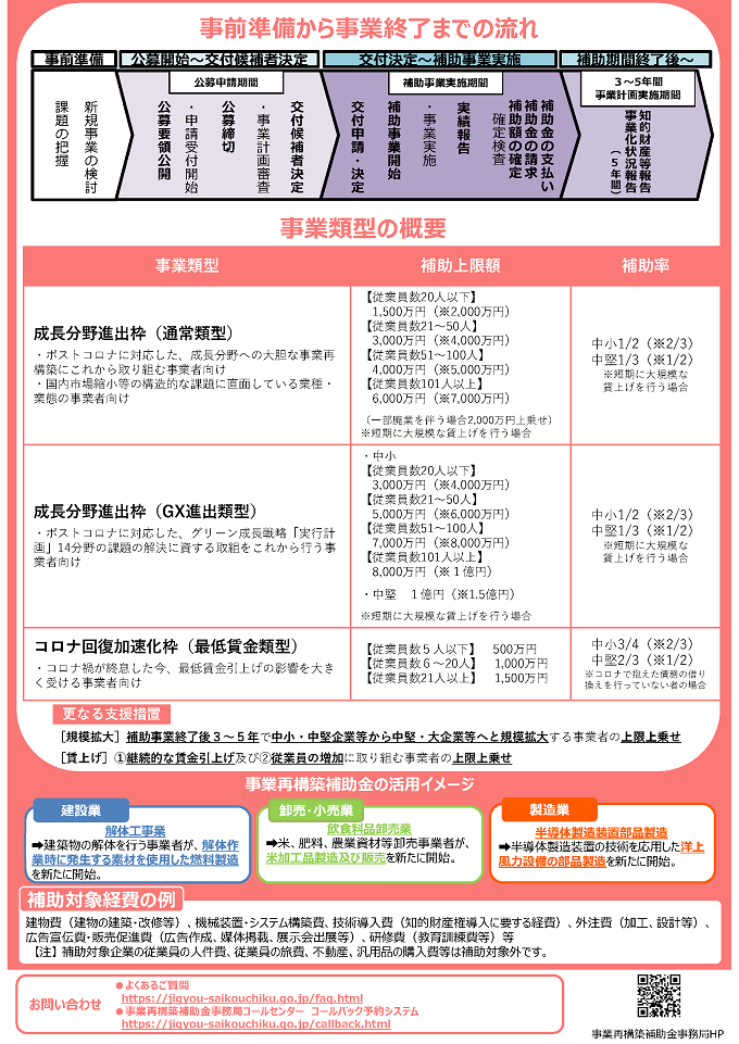 枠 構築 金 事業 特別 補助 再