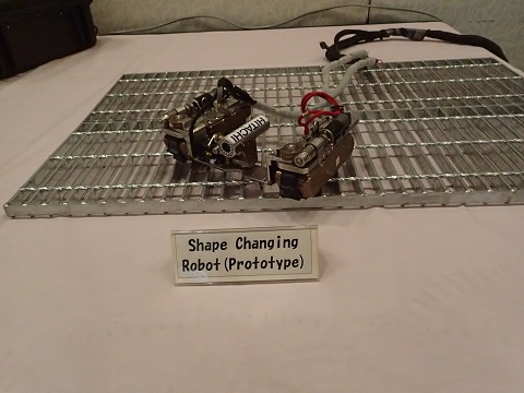 形状変化型ロボットの写真