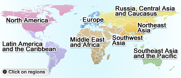 Click on Regions