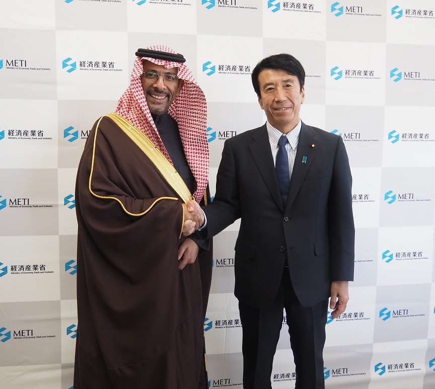 齋藤経済産業大臣がサウジアラビア王国ホレイフ産業・鉱物資源大臣と