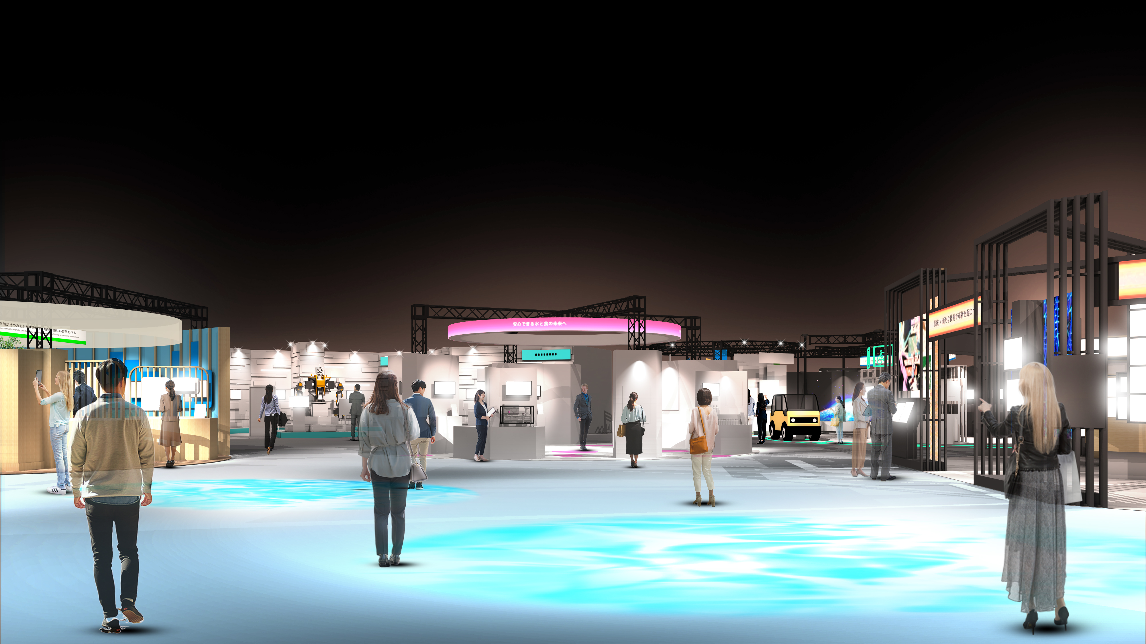 2025年大阪・関西万博における体験型展示「未来航路-20XX年を目指す
