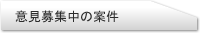 意見募集中の案件