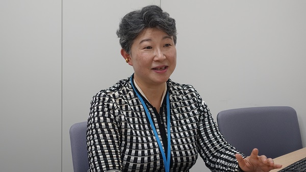 牧野睦子氏の肖像
