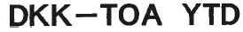 DKK-TOA YTD
