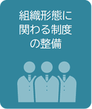 組織形態に関わる制度の整備