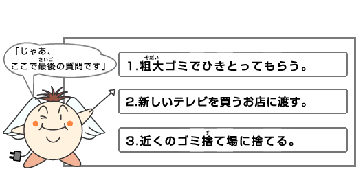 「じゃあ、ここで最後の問題です。」