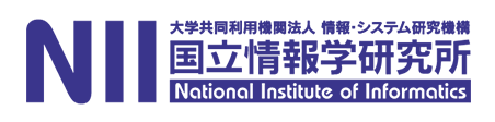 ロゴ：大学共同利用機関法人 情報・システム研究機構