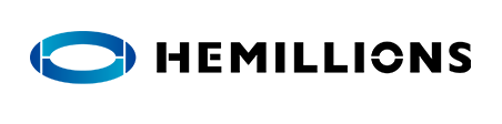 ロゴ：株式会社HEMILLIONS