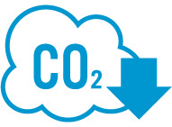 CO₂排出量削減！