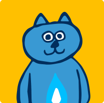 ガスノ猫ロゴ