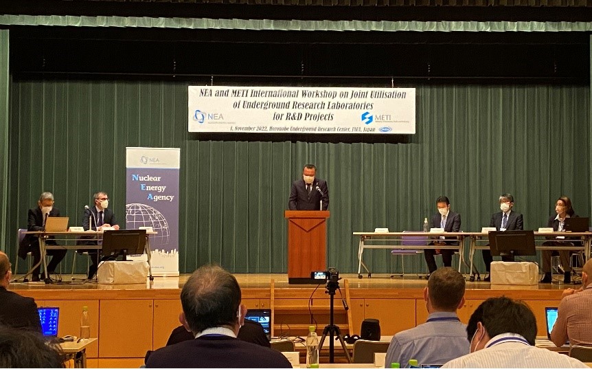 開会挨拶(野々村幌延町長)