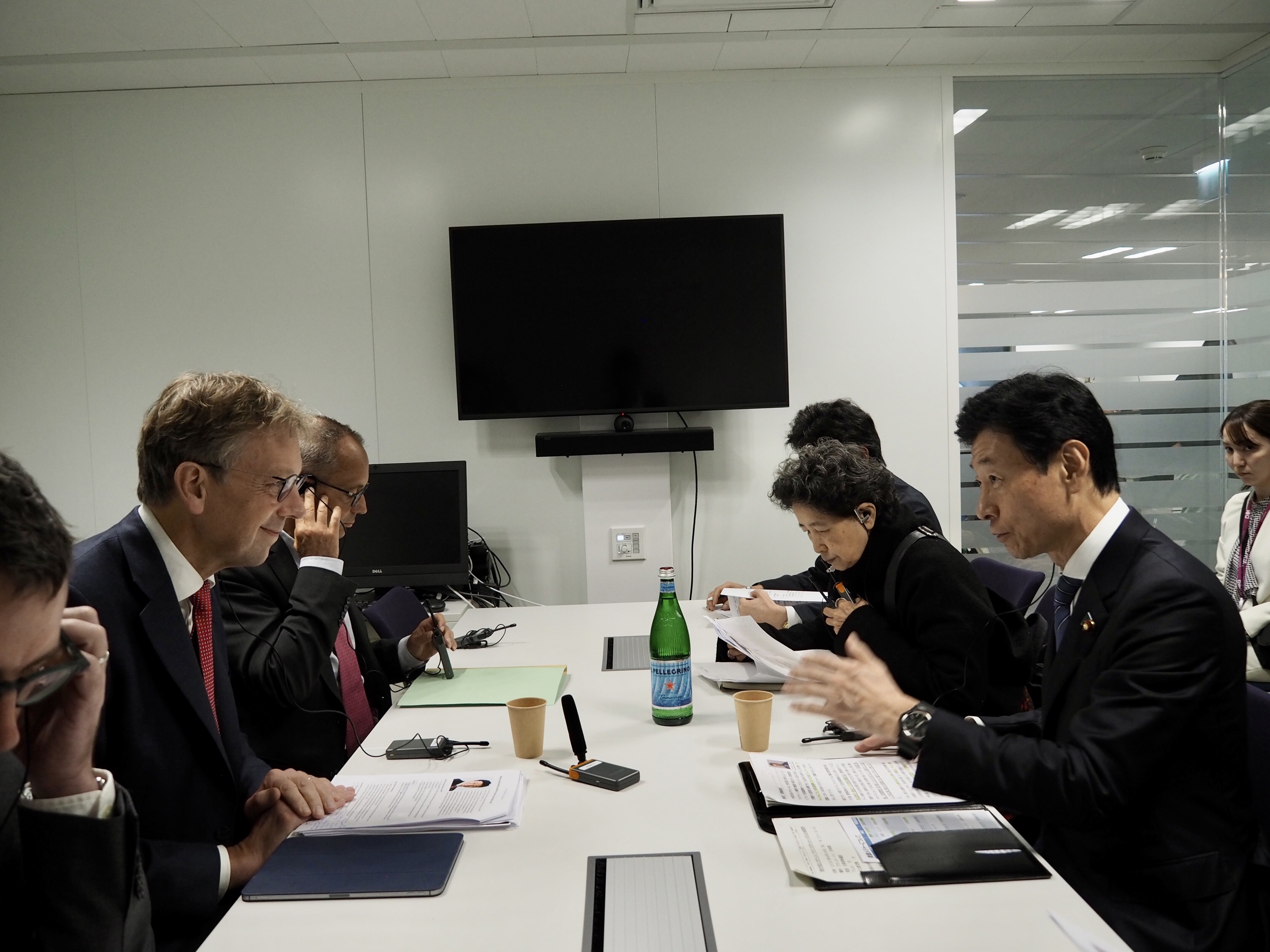 会談の様子