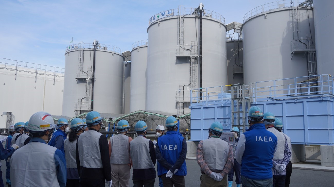 福島第一原発現地調査の様子