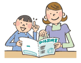 取扱説明書を読むことは、
正しく製品を使うためにも大切なんだよ！