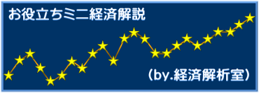 お役立ちミニ経済解説
