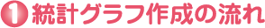 統計グラフ作成の流れ