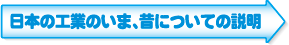 日本の工業のいま、昔についての説明