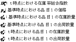 算式の各要素の説明